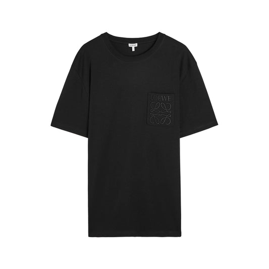 LOEWE ANAGRAM T-SHIRT BLACK