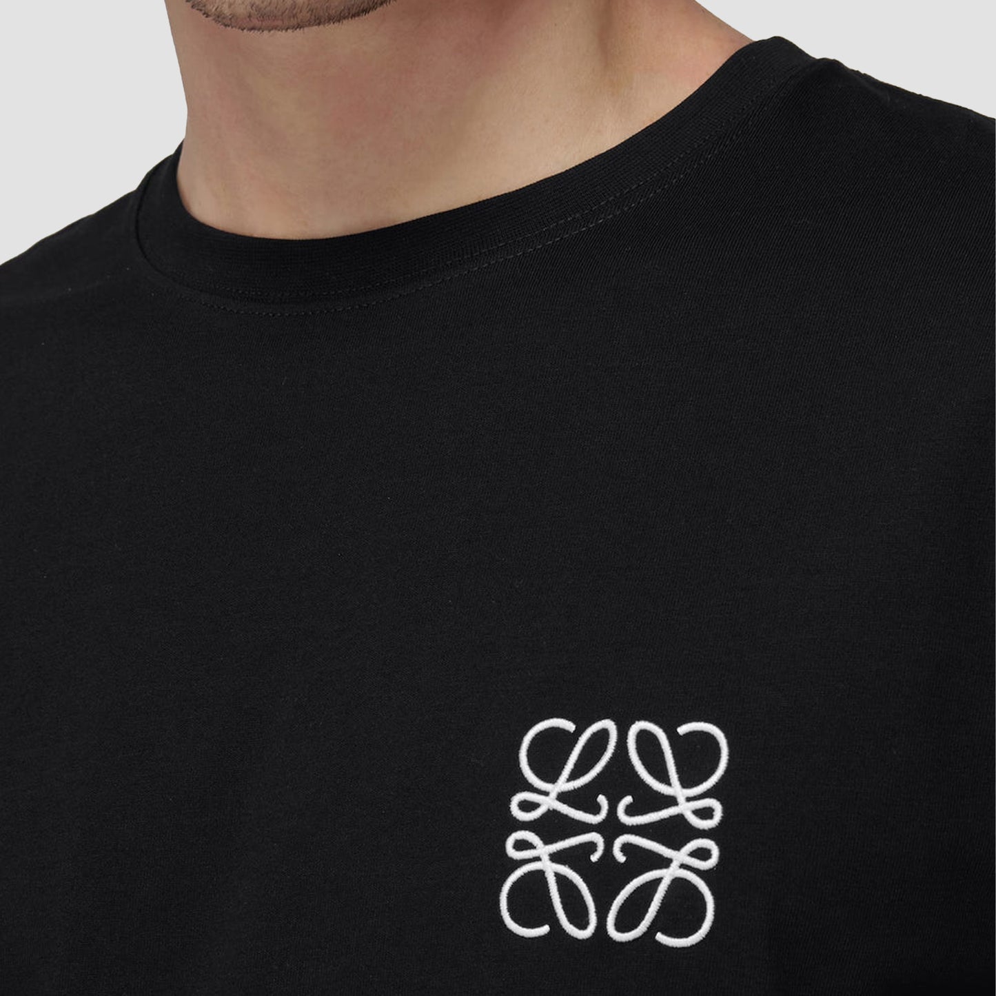 LOEWE ANAGRAM T-SHIRT BLACK