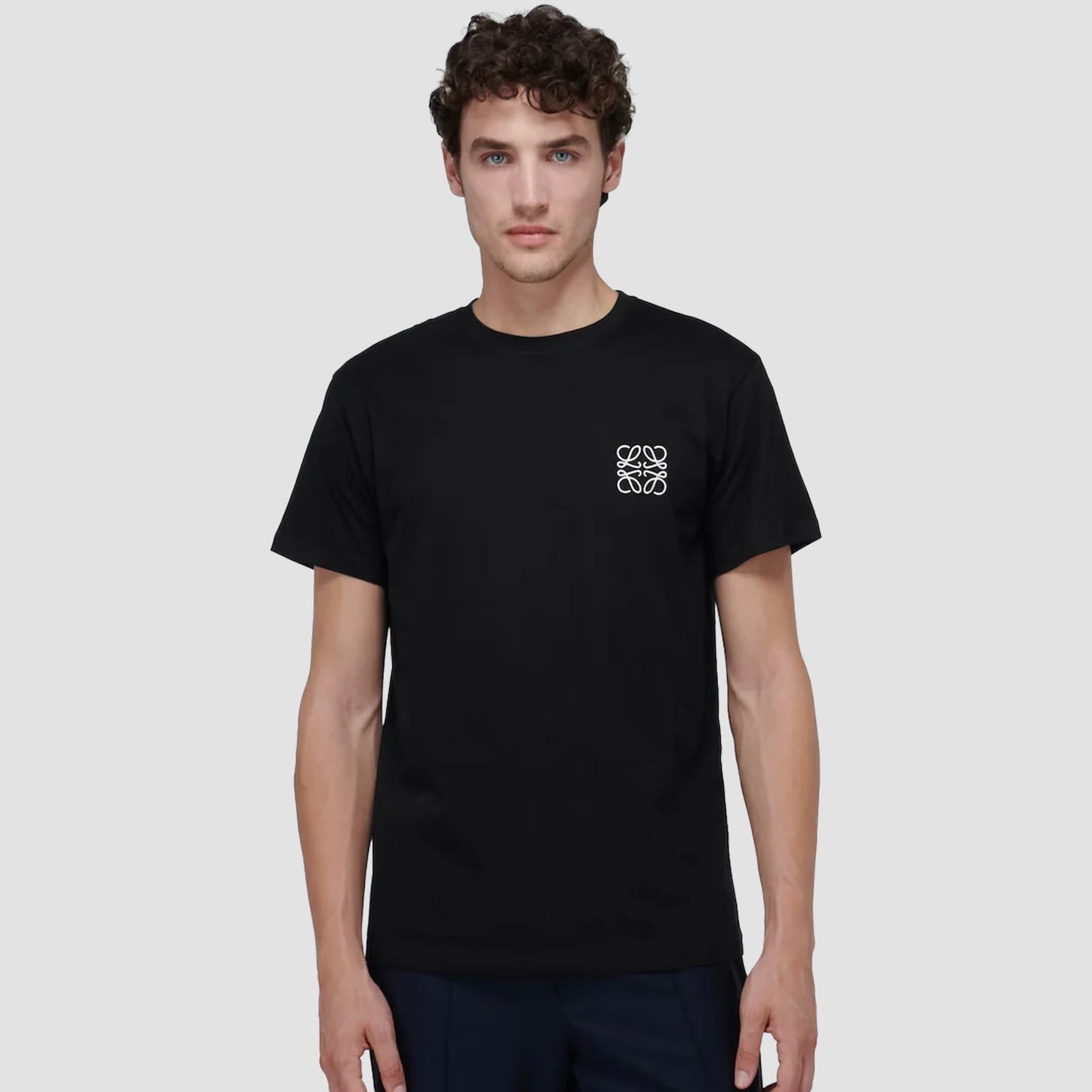 LOEWE ANAGRAM T-SHIRT BLACK
